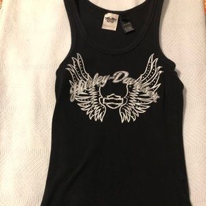 Two Harley Davidson Tanks